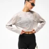 247 Glitch Cropped Trainings-T-Shirt 247 Glitch Cropped Trainings-T-Shirt