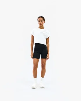 247 Perforiertes, kurzes Trainings-T-Shirt