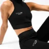 247 Zip Front Performance Crop 247 Zip Front Performance Crop