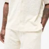 Allover-Print-Frottee-Shorts