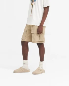 Baggy-Baumwoll-Cargo-Shorts