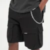 Baggy-Baumwoll-Cargo-Shorts