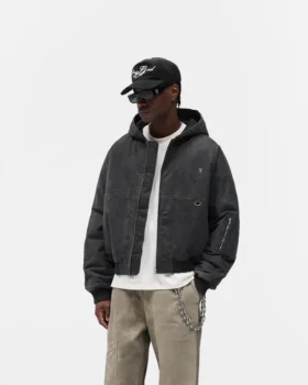 Bomberjacke mit Kapuze