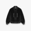 Bordeaux-Jacke aus gebürstetem Stoff Bordeaux-Jacke aus gebürstetem Stoff