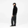 Bordeaux-Jacke aus gebürstetem Stoff Bordeaux-Jacke aus gebürstetem Stoff