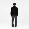 Bordeaux-Jacke aus gebürstetem Stoff Bordeaux-Jacke aus gebürstetem Stoff