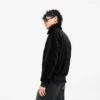 Bordeaux-Jacke aus gebürstetem Stoff Bordeaux-Jacke aus gebürstetem Stoff