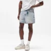 Busy Doing Nothing Denim Shorts
