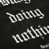 „Busy Doing Nothing“-Strandtuch