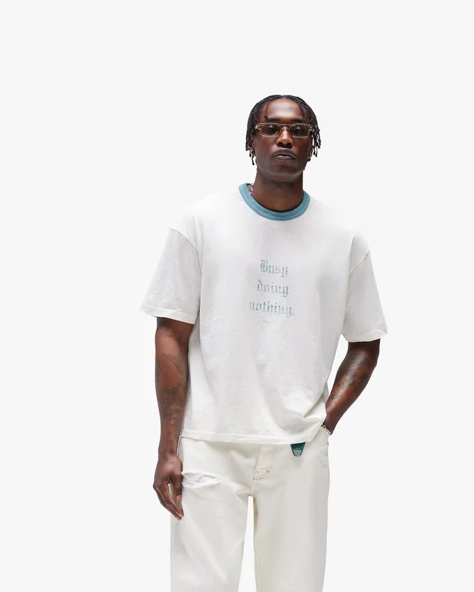 „Busy Doing Nothing“-T-Shirt „Busy Doing Nothing“-T-Shirt