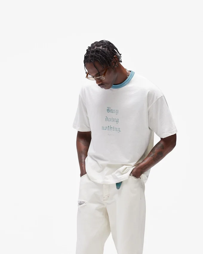 „Busy Doing Nothing“-T-Shirt „Busy Doing Nothing“-T-Shirt