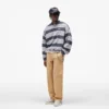 California Striped Henley-Pullover California Striped Henley-Pullover