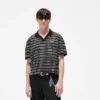 California Striped Knitted Polo California Striped Knitted Polo