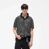 California Striped Knitted Polo California Striped Knitted Polo