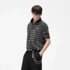 California Striped Knitted Polo California Striped Knitted Polo