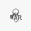 Dobermann-Initial-Schlüsselanhänger