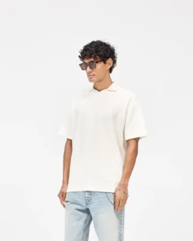 Geripptes Polo