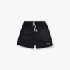 Gewaschene Mesh-Shorts