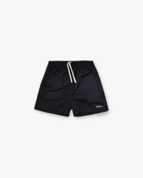 Gewaschene Mesh-Shorts