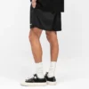 Gewaschene Mesh-Shorts