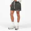 Gewaschene Mesh-Shorts Gewaschene Mesh-Shorts