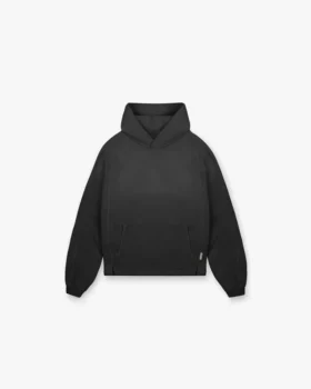 Hoodie mit abgestuftem Saum