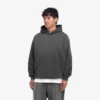 Hoodie mit abgestuftem Saum Hoodie mit abgestuftem Saum