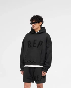 Hoodie mit Rep-Applikation