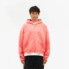 Initial Boxy Zip-Through-Hoodie