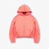 Initial Boxy Zip-Through-Hoodie