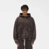 Initial Boxy Zip-Through-Hoodie