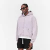 Initial Boxy Zip-Through-Hoodie Initial Boxy Zip-Through-Hoodie