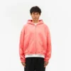 Initial Boxy Zip-Through-Hoodie