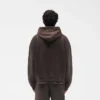 Initial Boxy Zip-Through-Hoodie