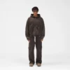Initial Boxy Zip-Through-Hoodie