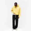 Initial Boxy Zip-Through-Hoodie