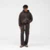 Initial Boxy Zip-Through-Hoodie