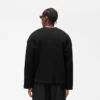 Initial Henley Waffle Langarm-T-Shirt