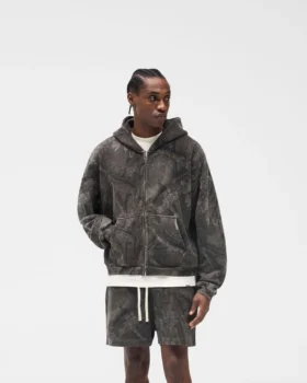 Initial Overdye Realtree® Boxy Zip-Through-Hoodie