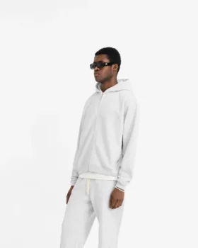 Initial Oversized Zip Hoodie