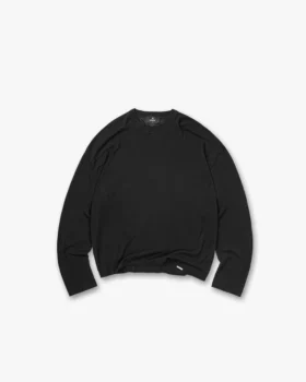 Initial Sheer Rib Langarm-T-Shirt