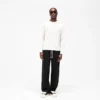 Initial Sheer Rib Langarm-T-Shirt