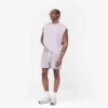 Initial Waffle Shorts – Mist