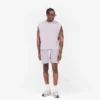 Initial Waffle Shorts – Mist