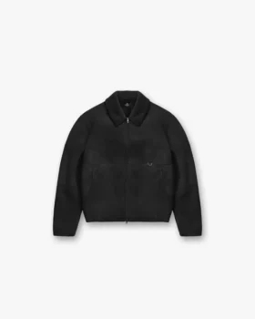 Jacke aus Kunstlammfell