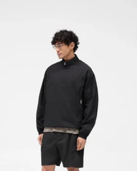 Jacke mit Viertelreißverschluss