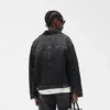 Jeansjacke mit Kragen aus Denim