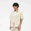 Kurzärmeliges Baumwoll-Overshirt Kurzärmeliges Baumwoll-Overshirt