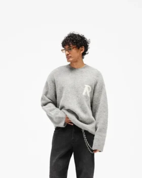 Logo-Strickpullover