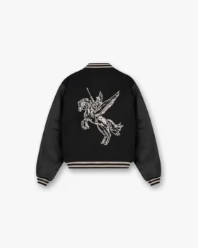 Mascot-Varsity-Jacke aus Wolle